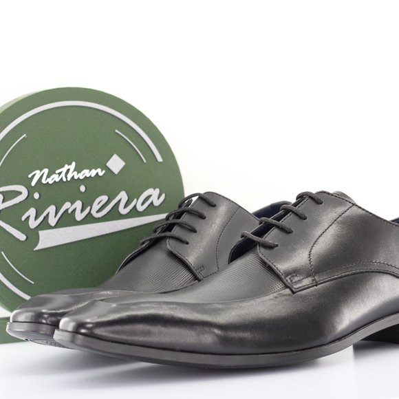 Steve Madden Riggs Leather Derby - Picture 2 of 7